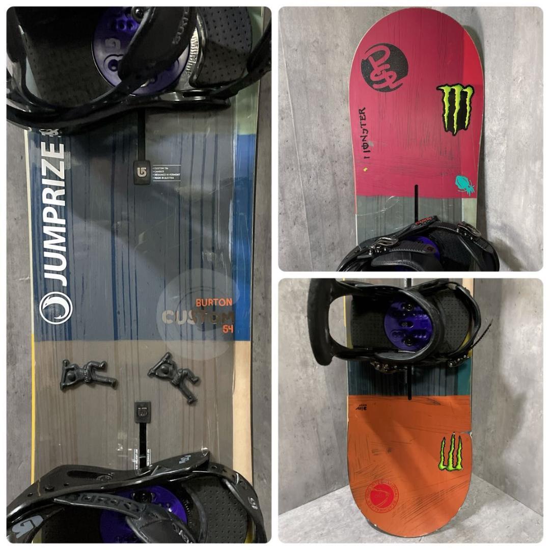 BURTON Custom 154cm スノボ バイン ブーツ 3点セット