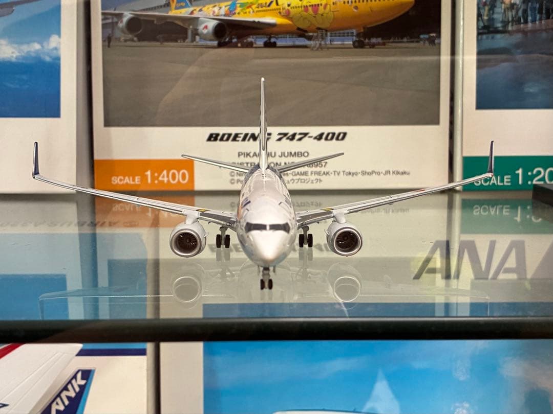 ダ*ン様 ANA B737-781 JA08AN 1/200 金属製 JCWIN