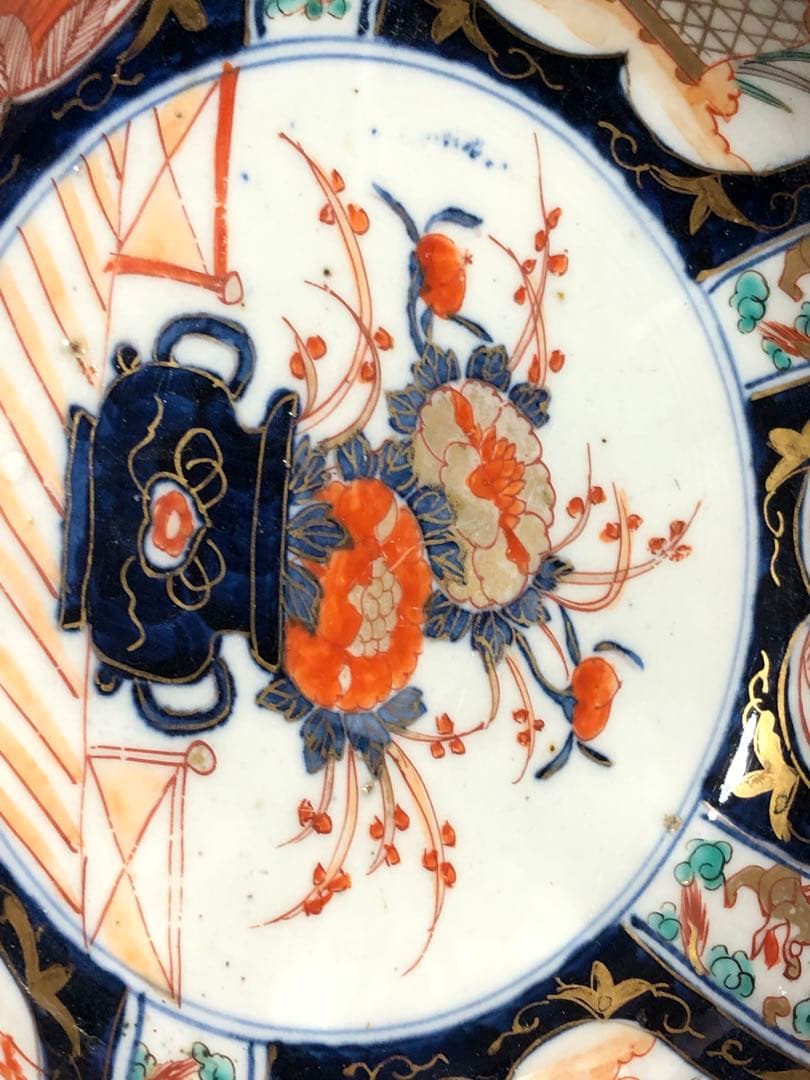 古伊万里　有田焼　菓子器　金色絵鉢　茶器　花籠　インテリア