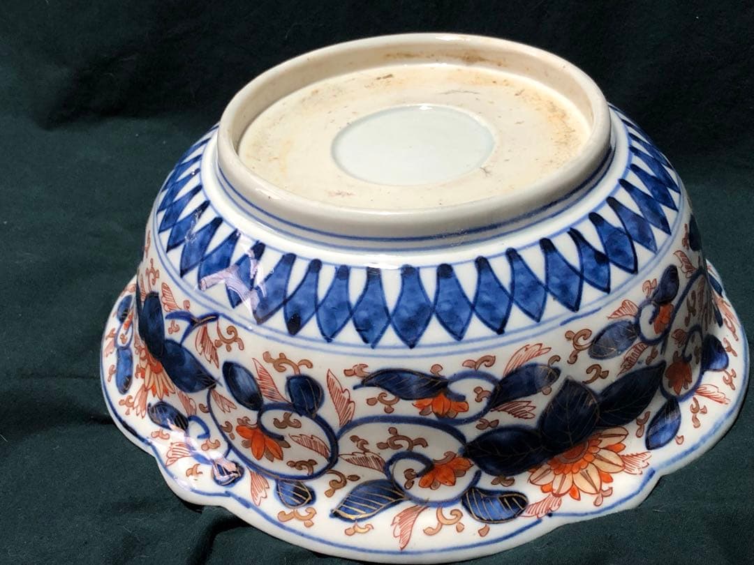 古伊万里　有田焼　菓子器　金色絵鉢　茶器　花籠　インテリア