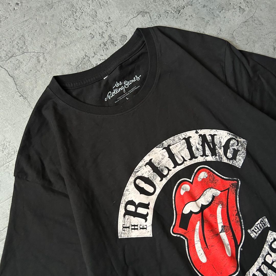 極美品 rolling stones tシャツ made in uk