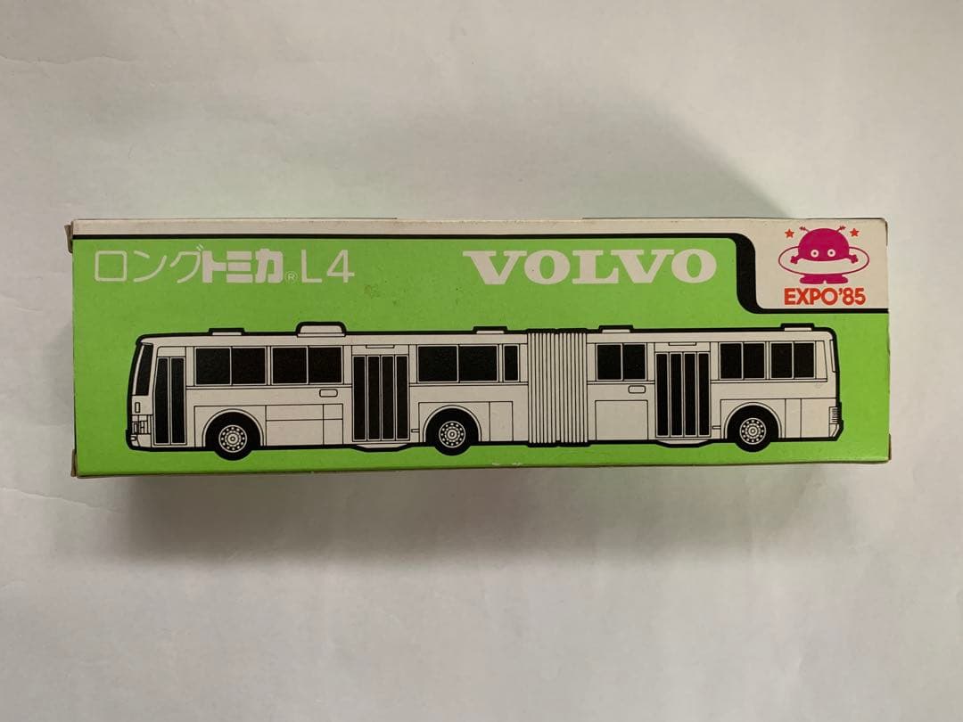 ロングトミカ L4 VOLVO 連節バス EXPO’85 箱付