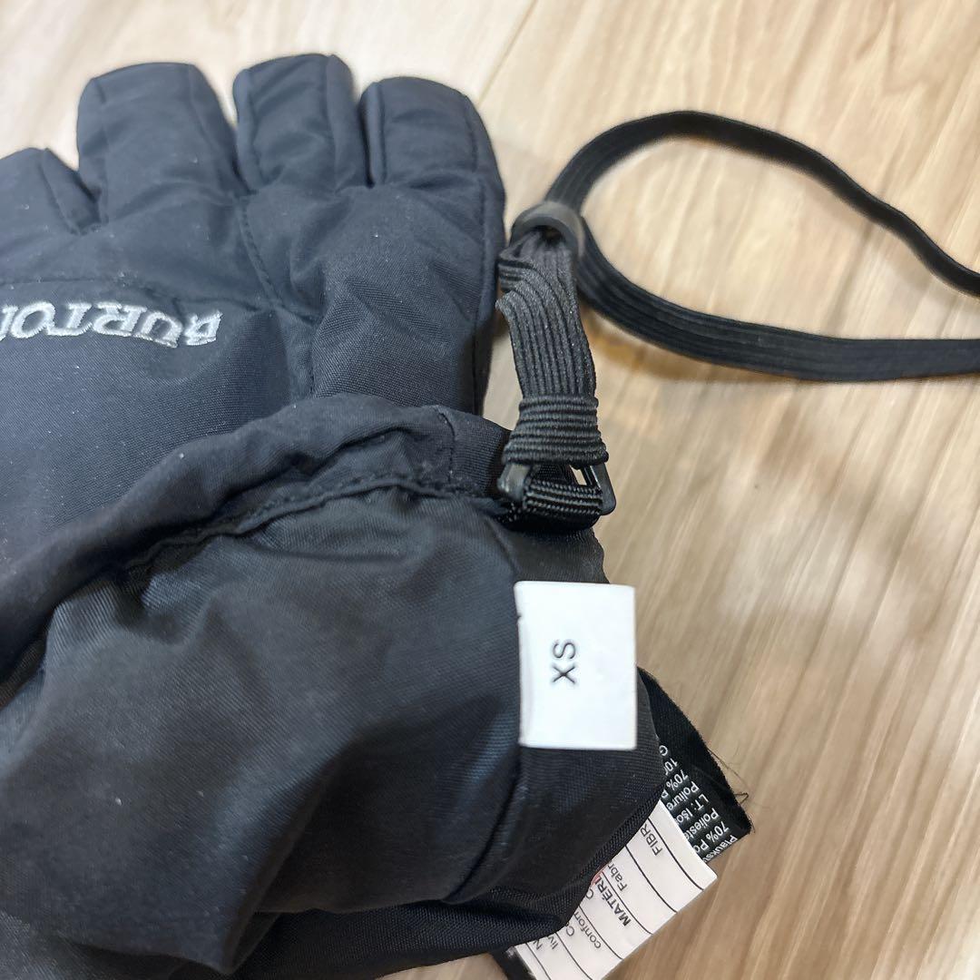 【美品】バートン　スキー　スノーボード　子供　キッズ　グローブ　手袋　XS