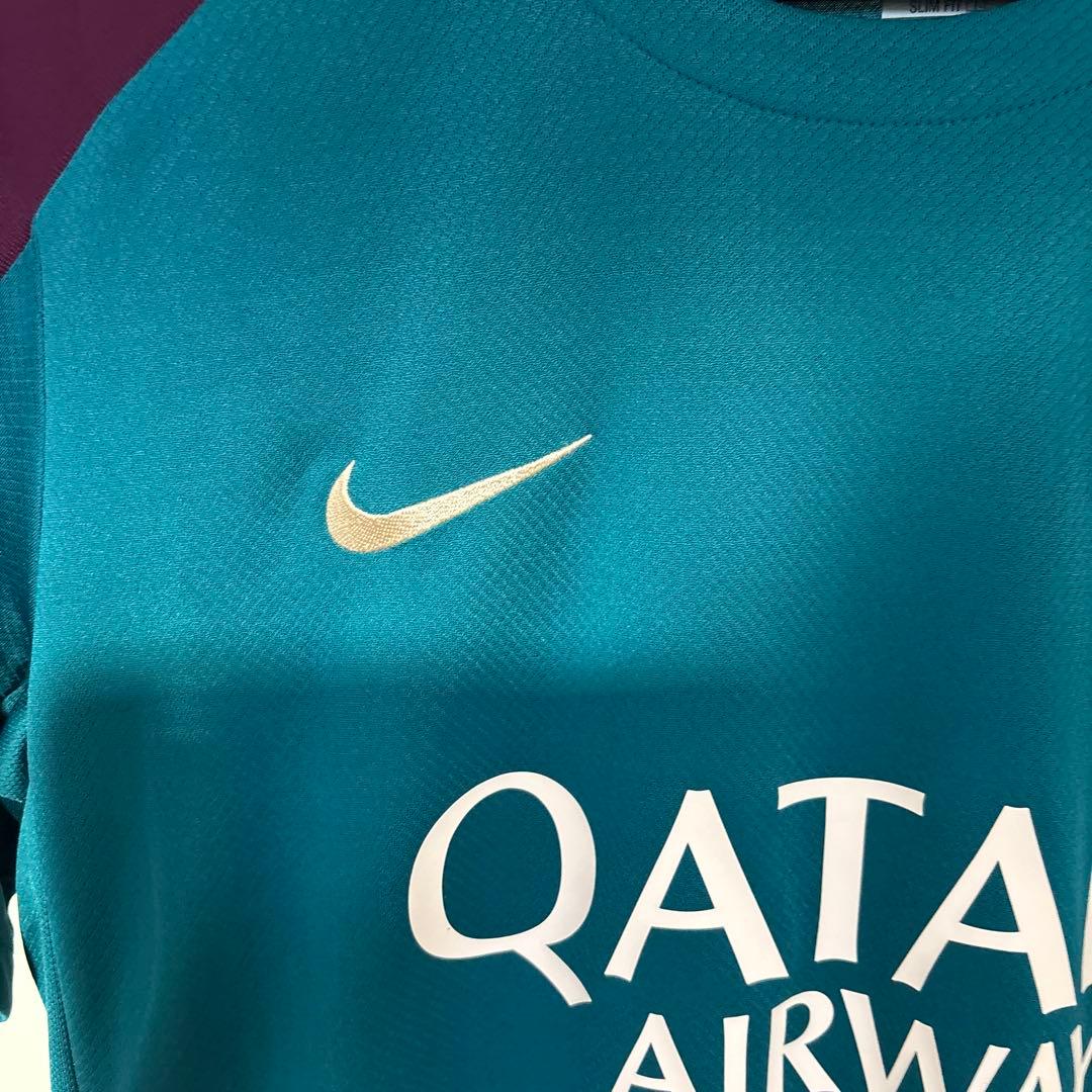NIKE パリ・サンジェルマン ゲームシャツ半袖　ロゴ刺繍