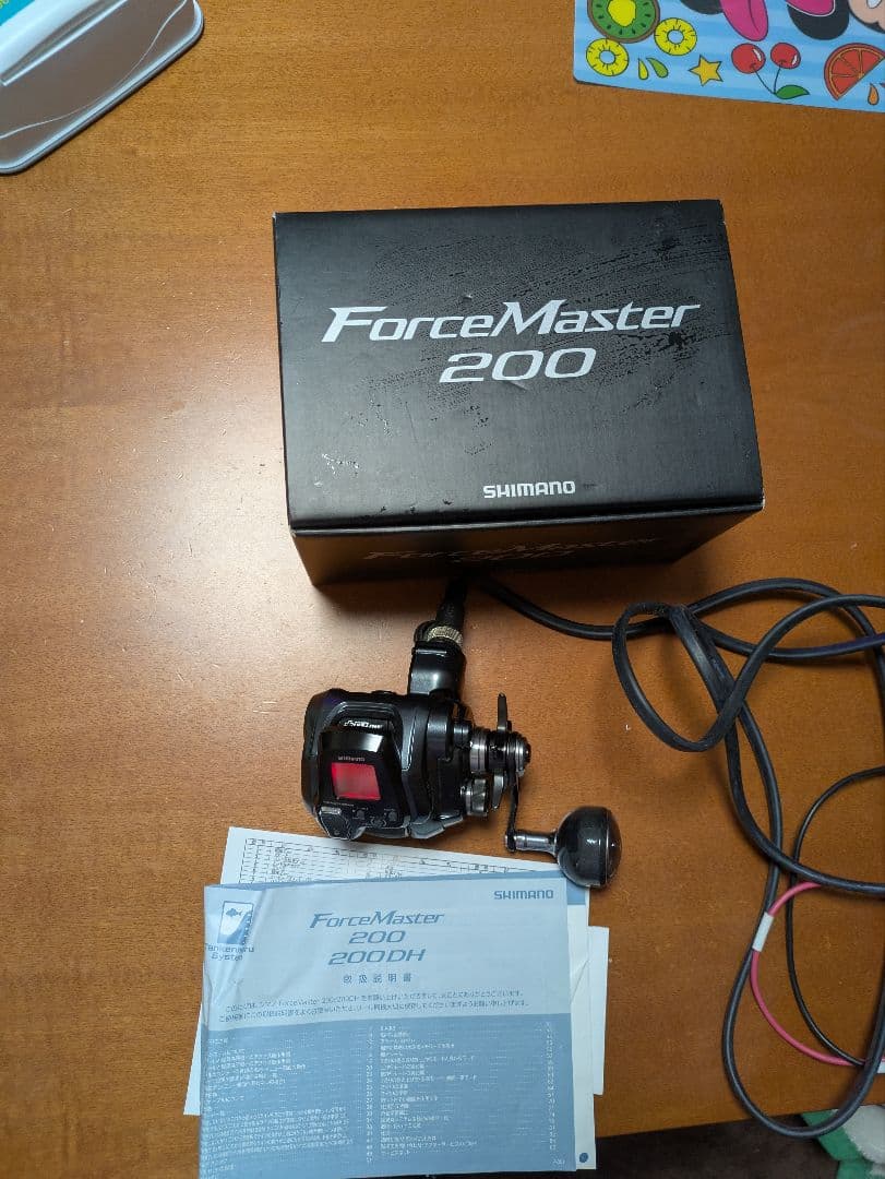 SHIMANO フォースマスター 200　電動リール　シーボーグ