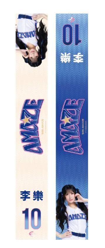 2026　WBC　10　李樂　Luna　応援　両面昇華プリントスカーフ