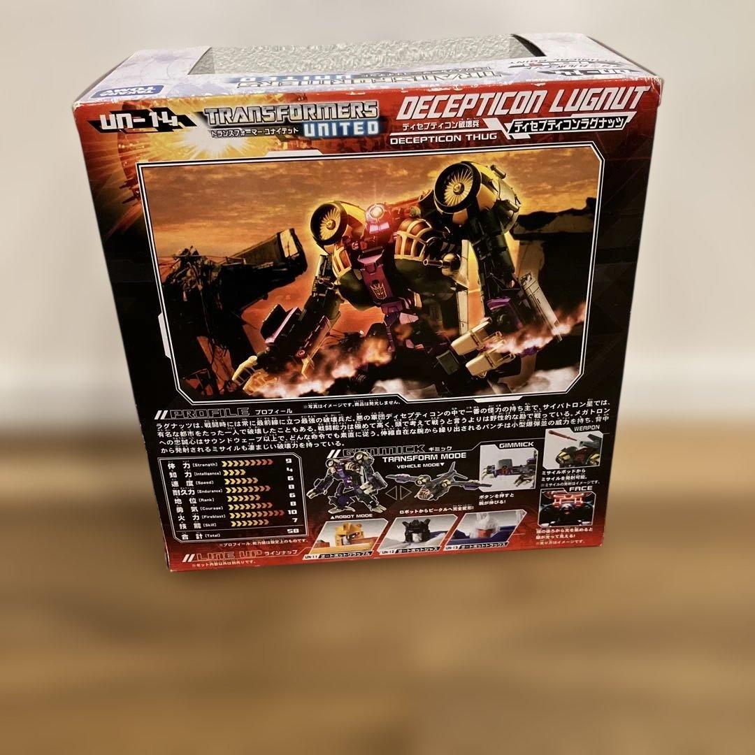 トランスフォーマー　ユナイテッド　ディセプティコンラグナッツ　UN-14
