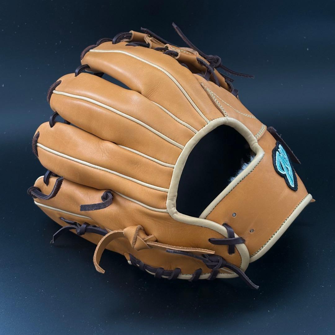新品　硬式軟式兼用　内野手用グローブ　中学軟式野球対応