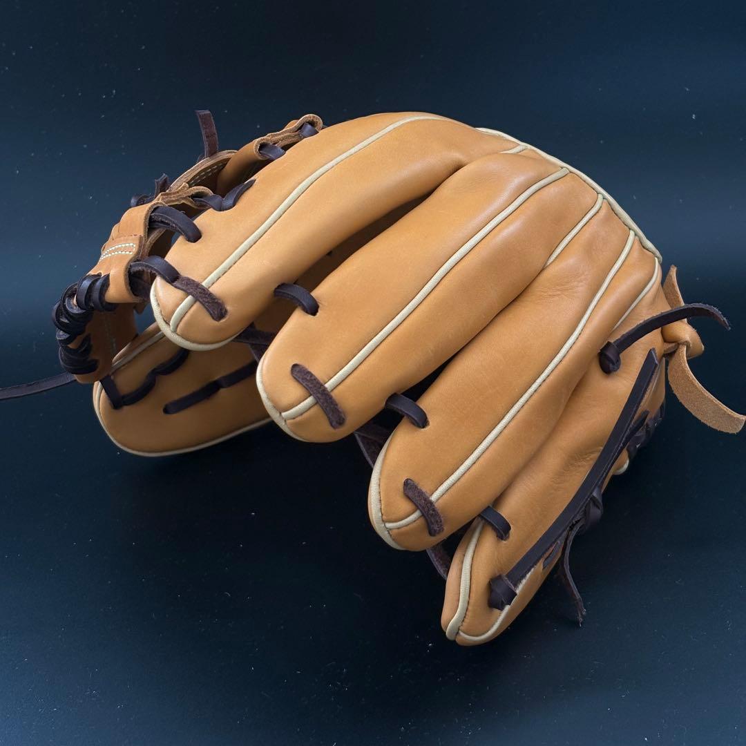 新品　硬式軟式兼用　内野手用グローブ　中学軟式野球対応