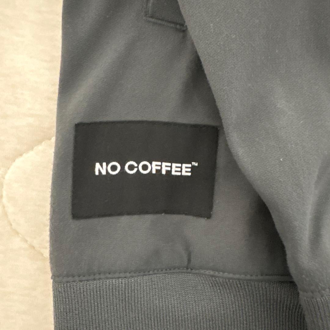 【希少】NO GOLF グレー ハーフジップジャケット M