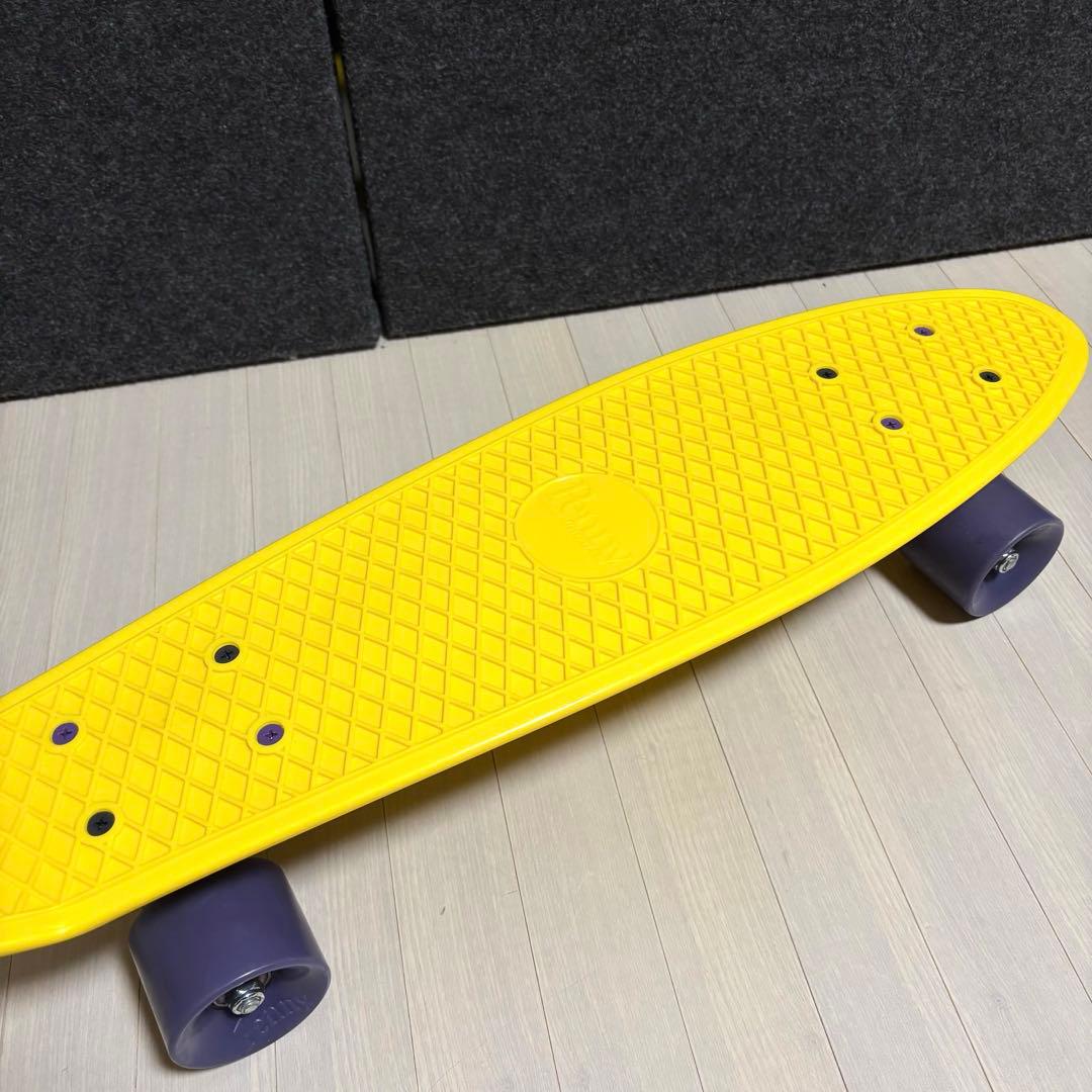 Penny ペニースケートボード　イエロー　パープル　ミニクルーザー　22インチ
