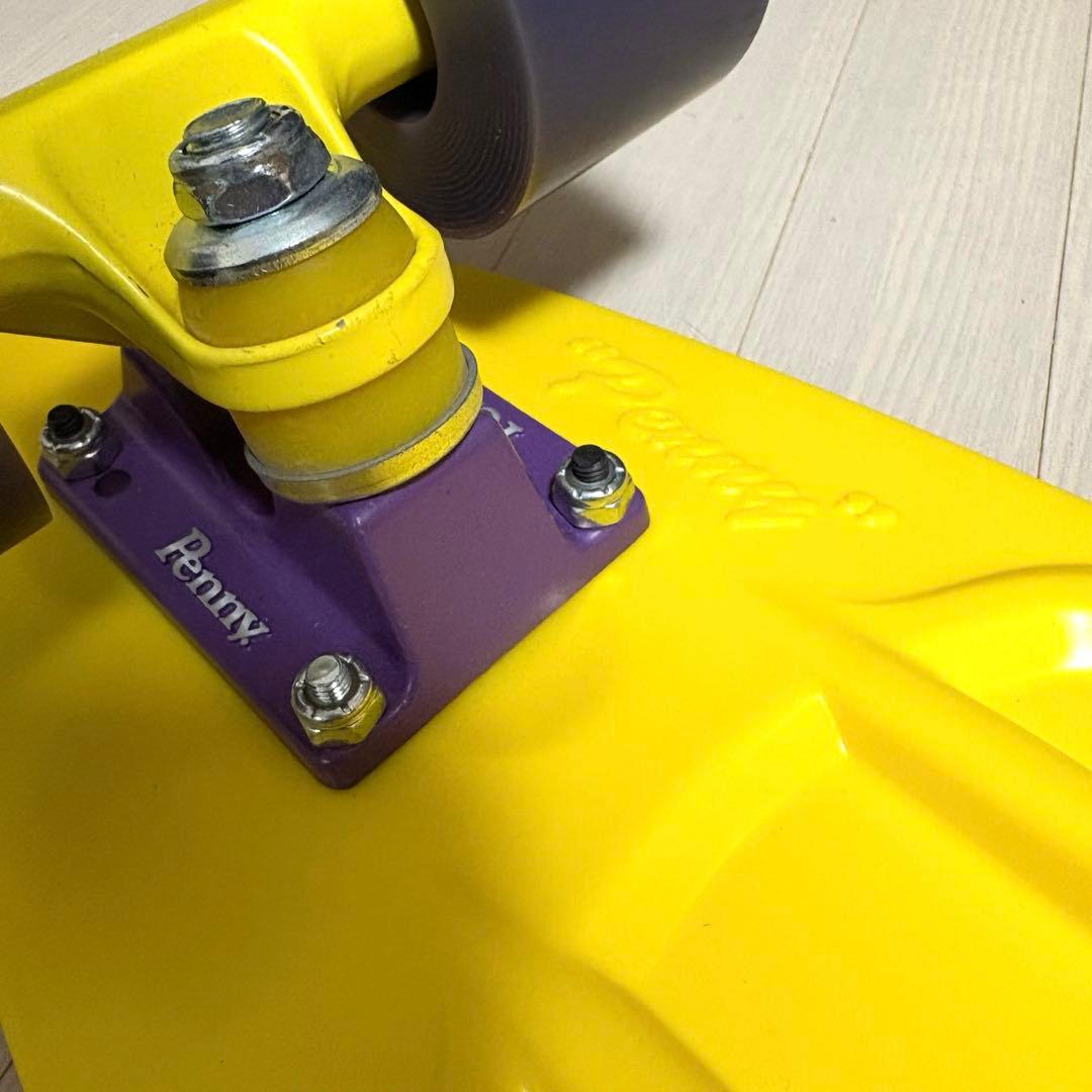 Penny ペニースケートボード　イエロー　パープル　ミニクルーザー　22インチ