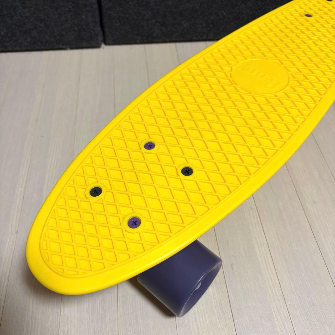 Penny ペニースケートボード　イエロー　パープル　ミニクルーザー　22インチ