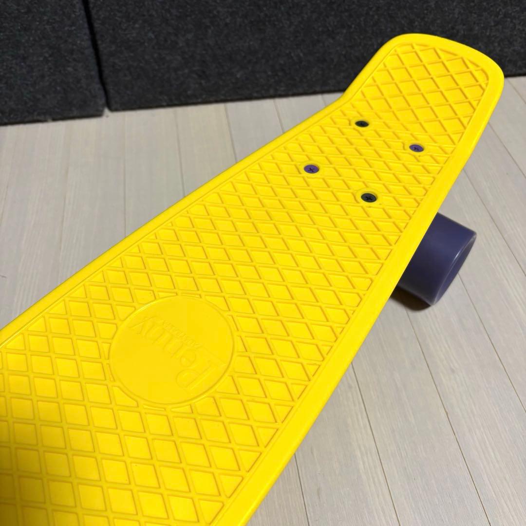 Penny ペニースケートボード　イエロー　パープル　ミニクルーザー　22インチ