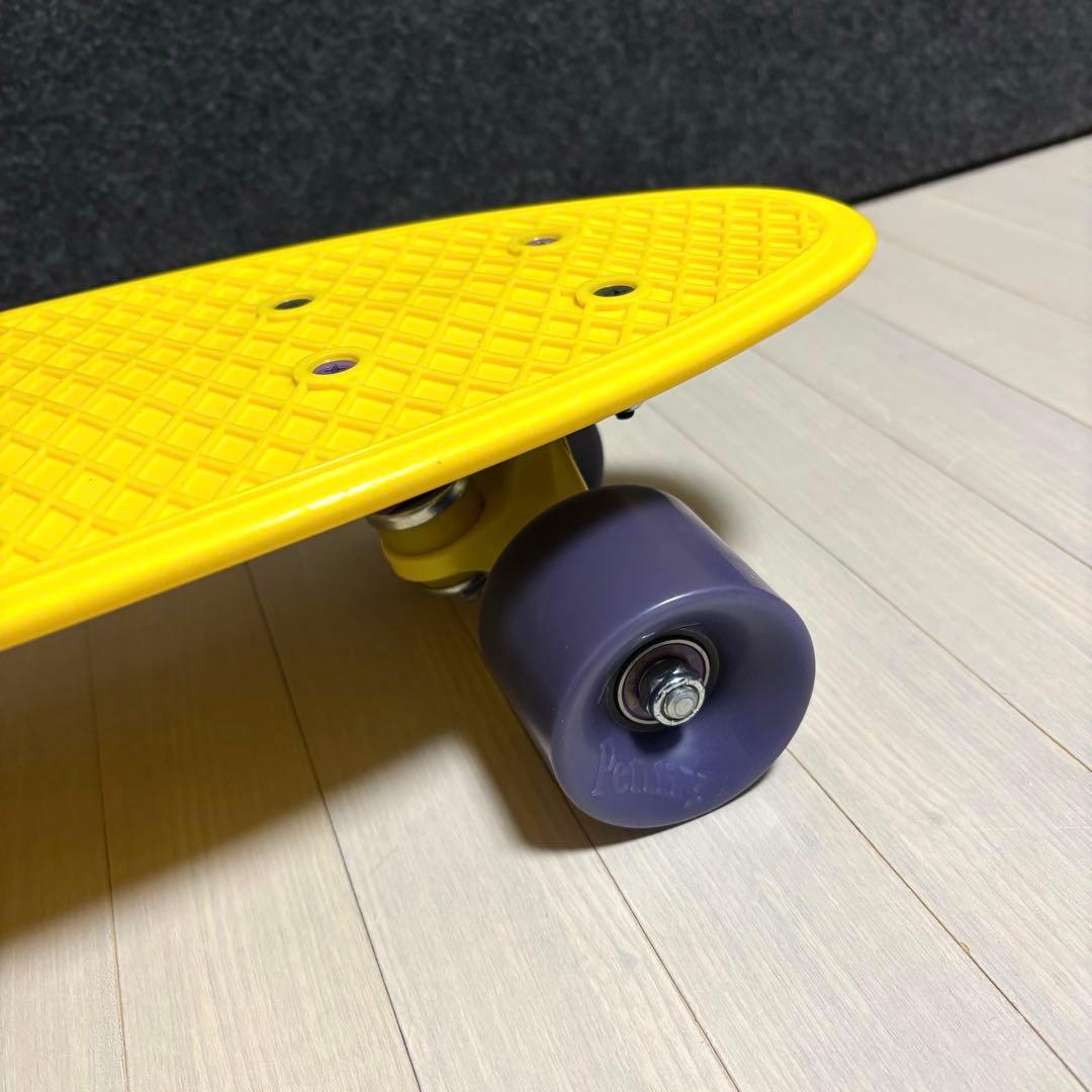 Penny ペニースケートボード　イエロー　パープル　ミニクルーザー　22インチ