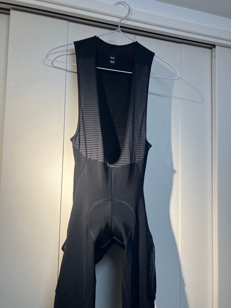 Rapha ラファ ウィンタービブタイツ M 裏起毛 ポケット付き