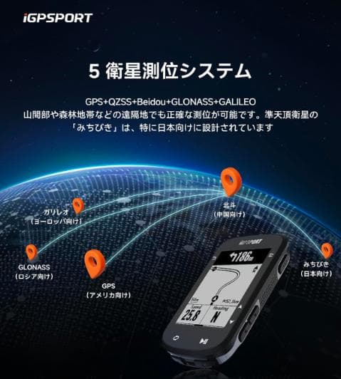 【美品】 iGPSPORT 《BSC200》 サイコン本体以外は新品・未使用