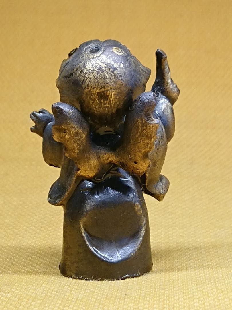 人形　天使　銅製　ヨーロッパ　置物　インテリア　工芸品　美術品　A2528