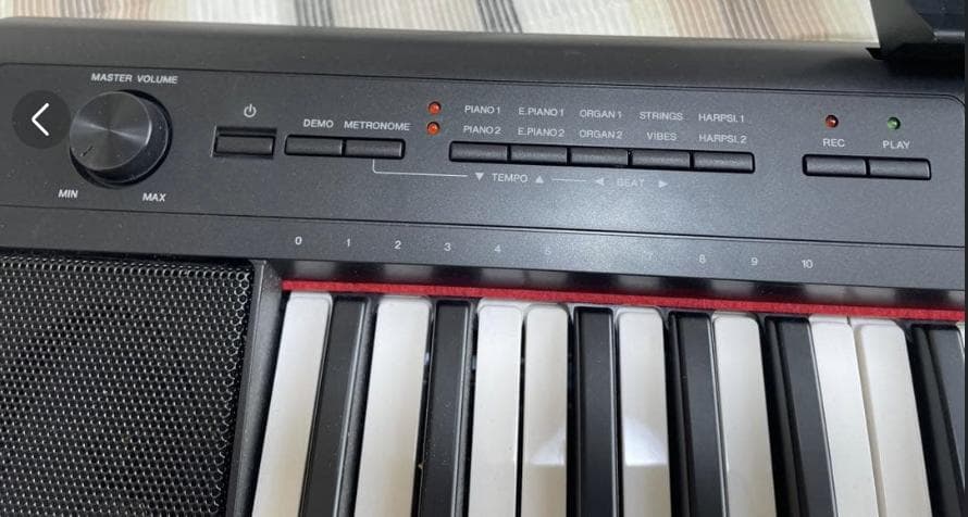 【美品】ヤマハYAMAHA piaggero NP-12 電子ピアノ