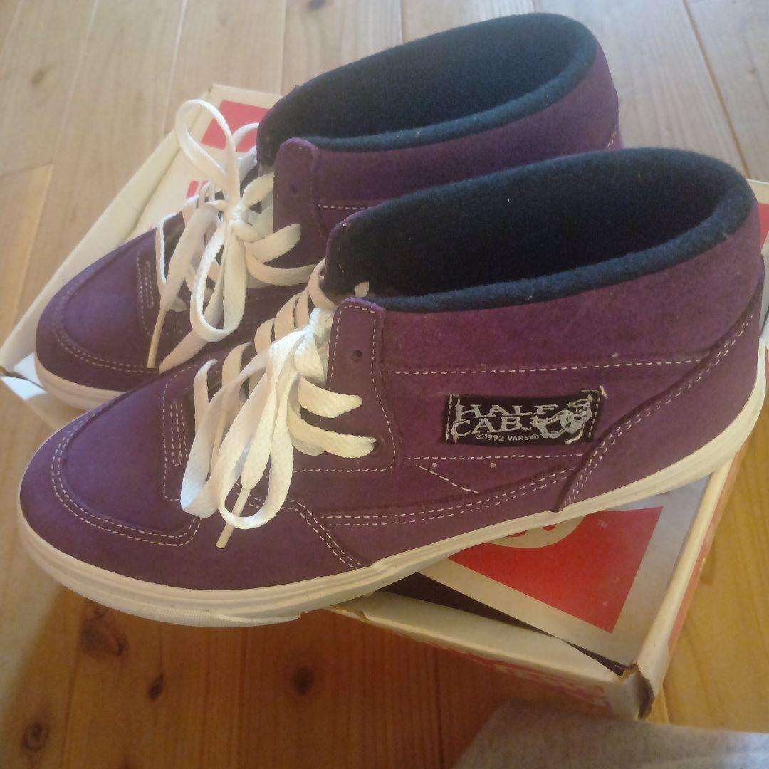 【新品未使用】Vans Half Cab Crown Purple 10.0