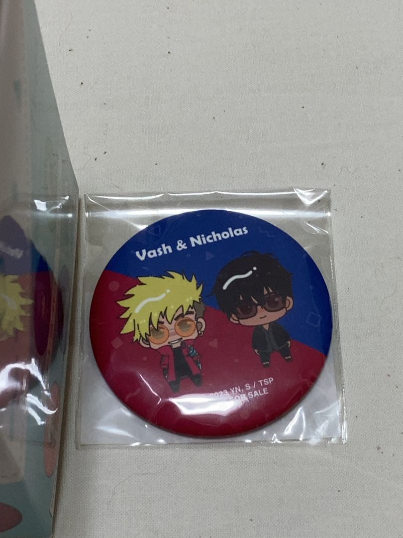 TRIGUN ちょこんと！マット缶バッジ10個入り　特典缶バッジ付き　トライガン