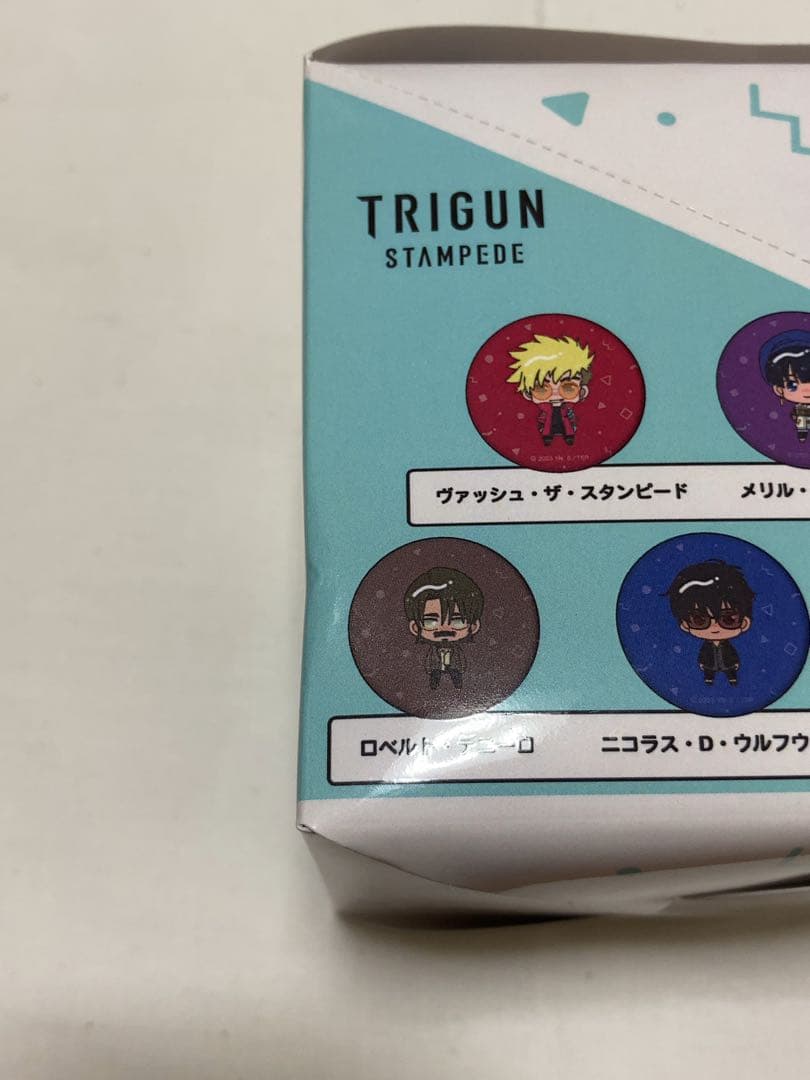 TRIGUN ちょこんと！マット缶バッジ10個入り　特典缶バッジ付き　トライガン