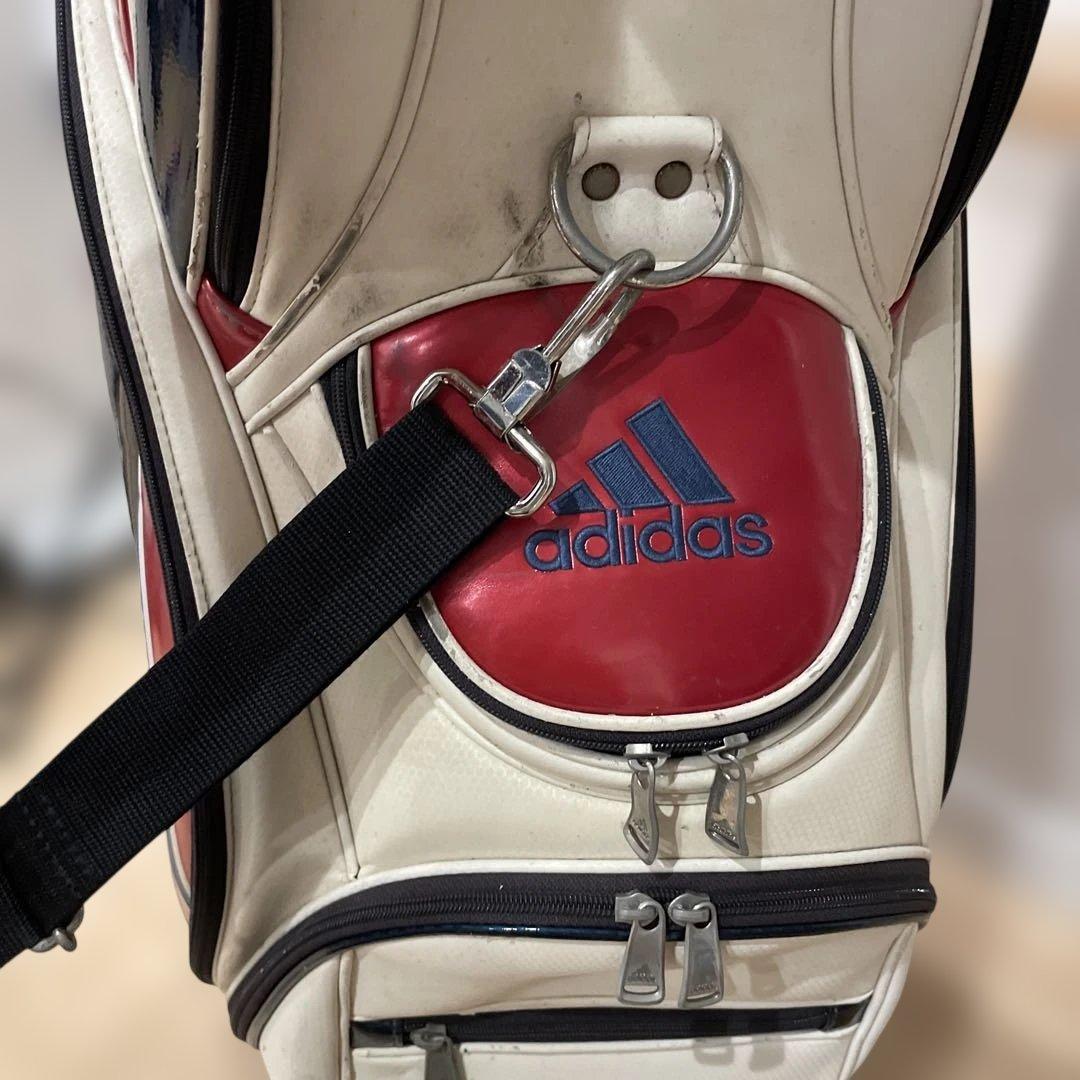 アディダス adidas キャディーバック ゴルフ フードカバーつき