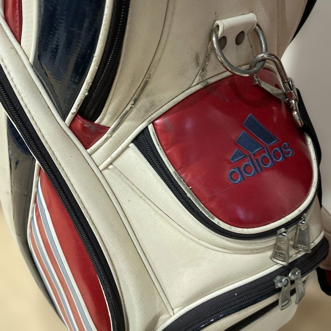 アディダス adidas キャディーバック ゴルフ フードカバーつき