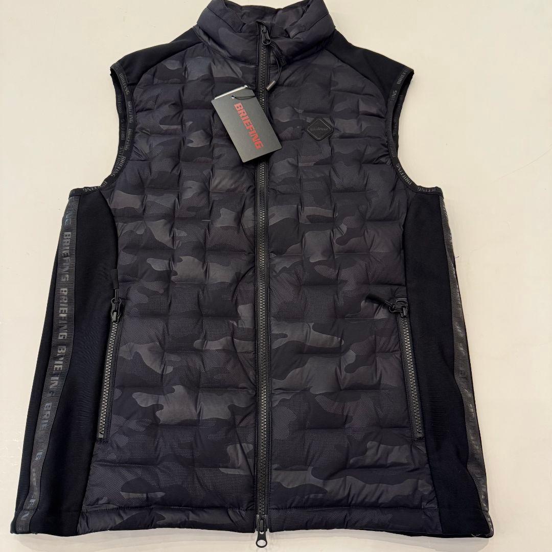 新品　BRIEFING　正規品　ハイブリッドダウンベスト