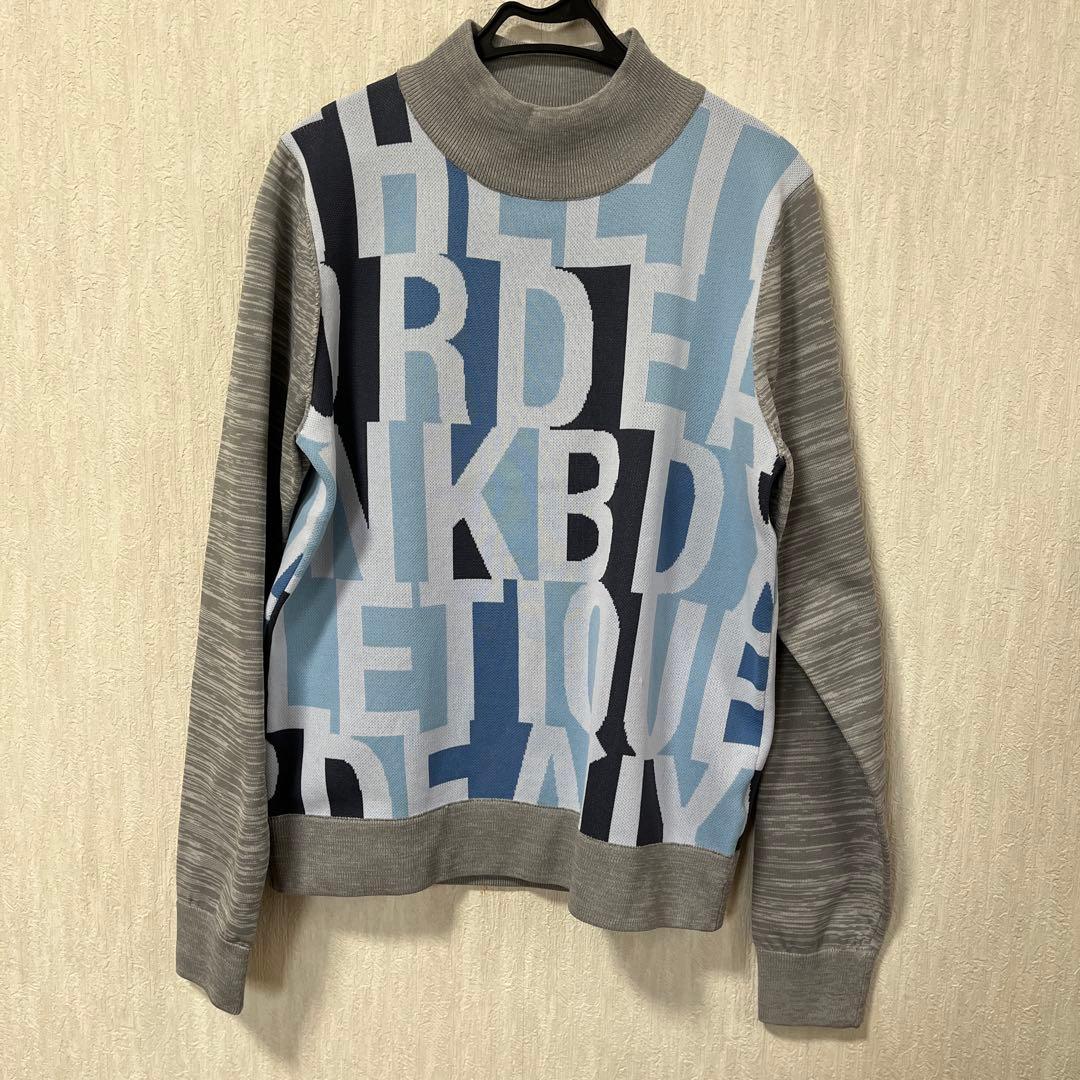 美品 クランクCLUNK ゴルフニットセットアップ　L