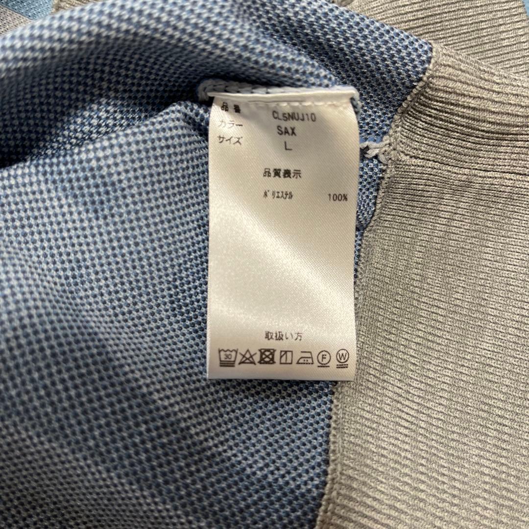 美品 クランクCLUNK ゴルフニットセットアップ　L