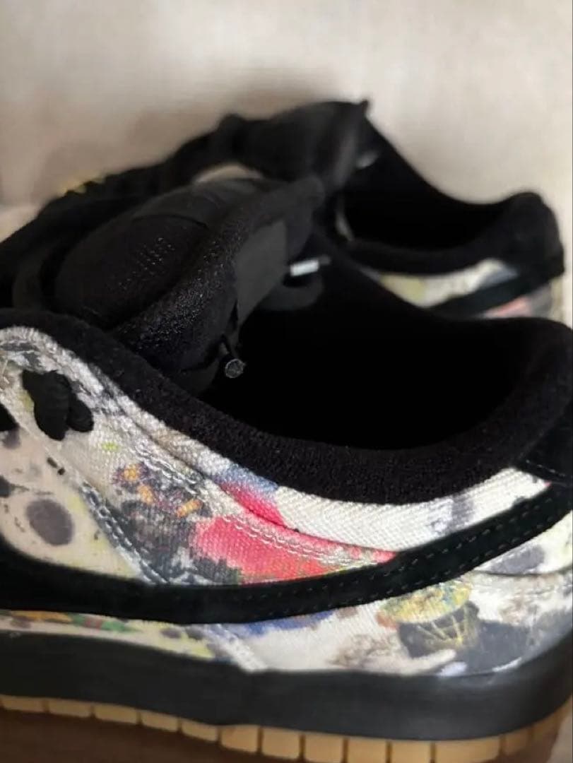Supreme スニーカー ブラック/マルチカラー
