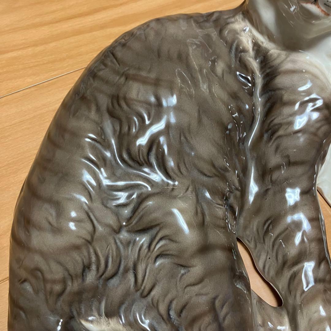 Ceramiche Ronzan 陶器製　イタリア製　猫　置物