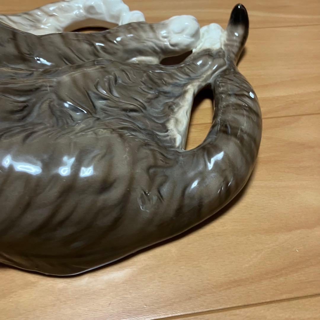 Ceramiche Ronzan 陶器製　イタリア製　猫　置物