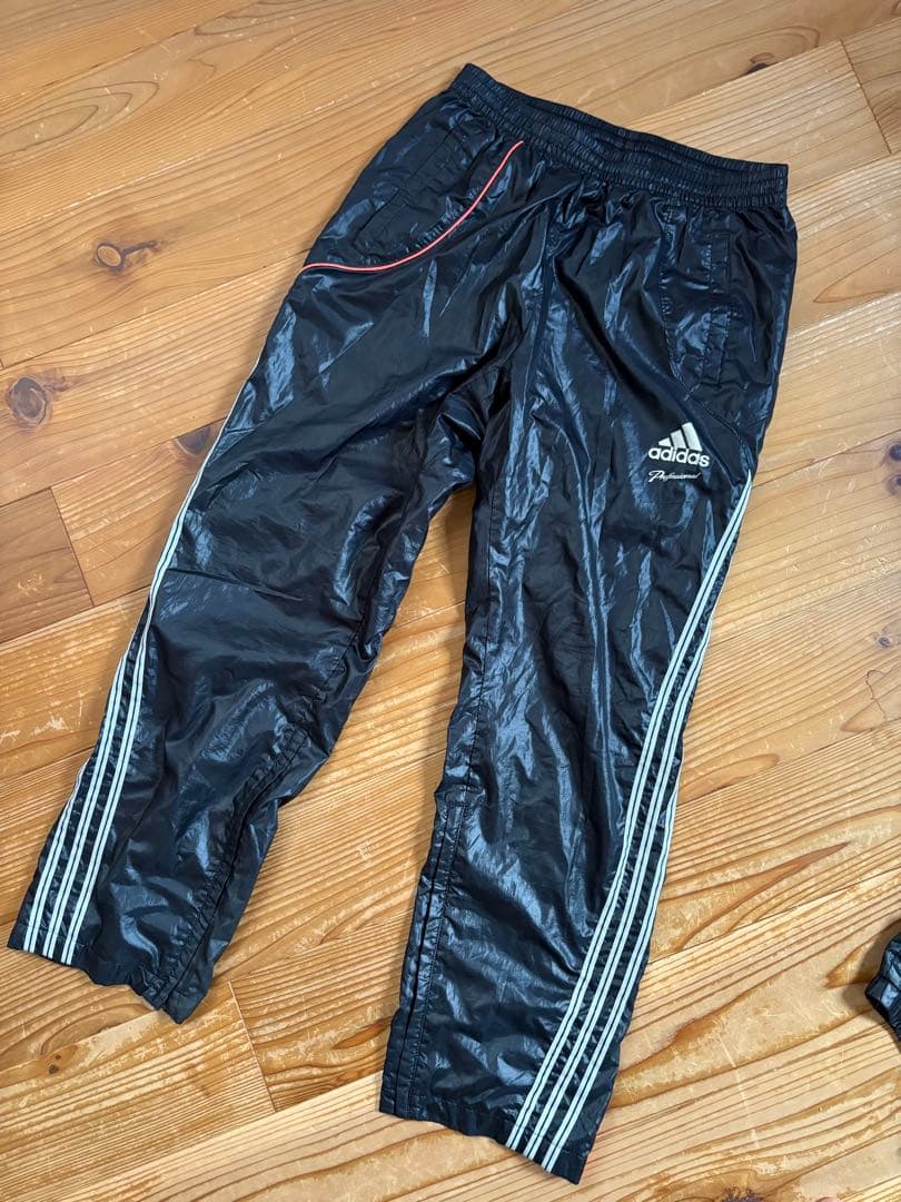美品 アディダスプロフェッショナル セットアップ ユニセックス 上S下M