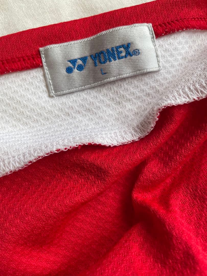 YONEX バドミントン 2017年日本代表モデルユニフォーム　赤