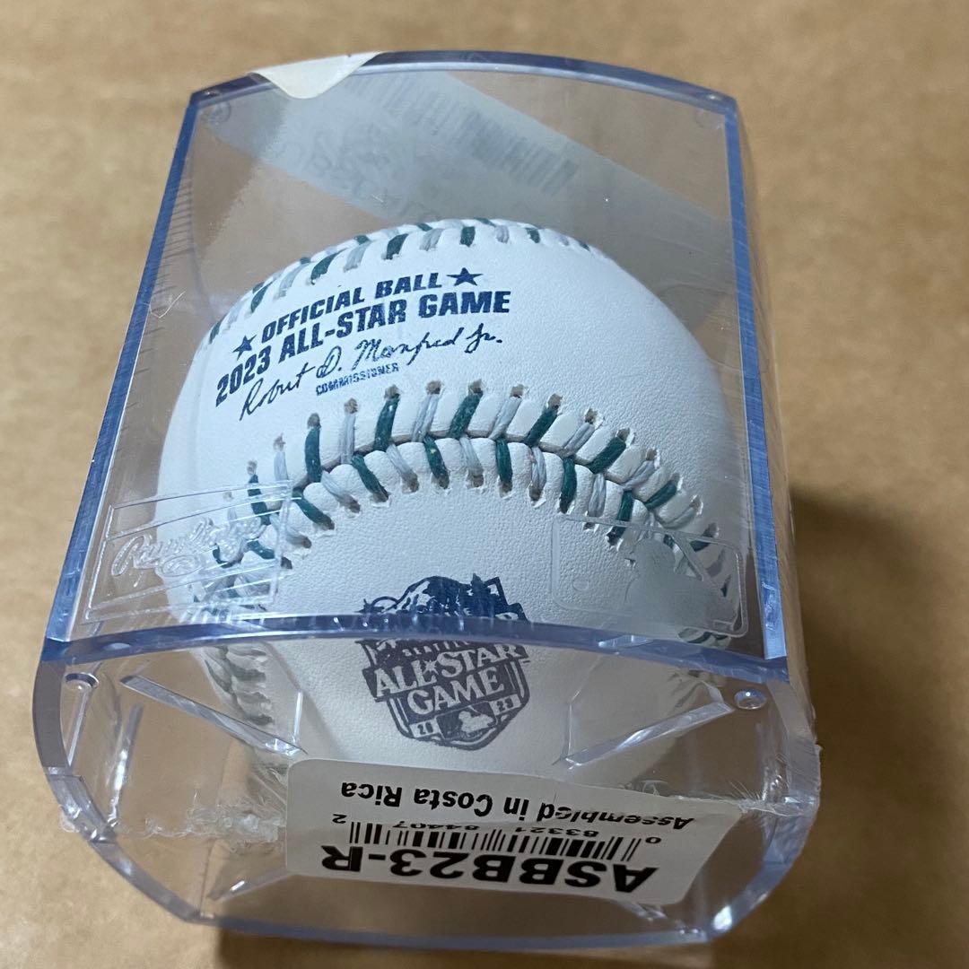 MLB公式球ケース入り★2023オールスターゲーム★　野球ボールロゴ