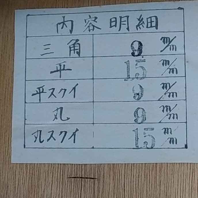 玉姫　鋼製　木彫　ノミ　5本組