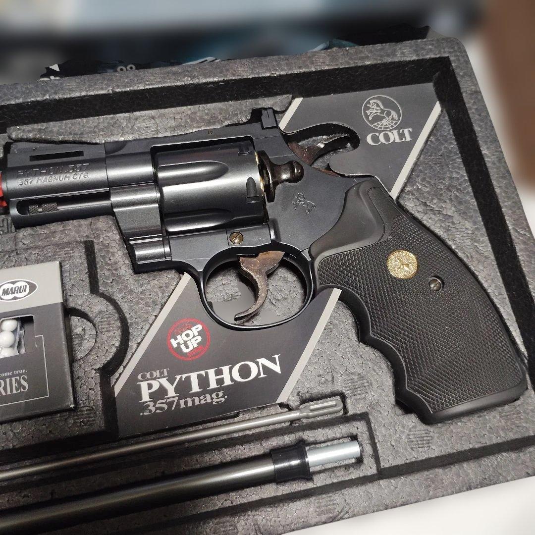 東京マルイ コルトパイソン357mag 2.5インチモデルガン　ASGK認証
