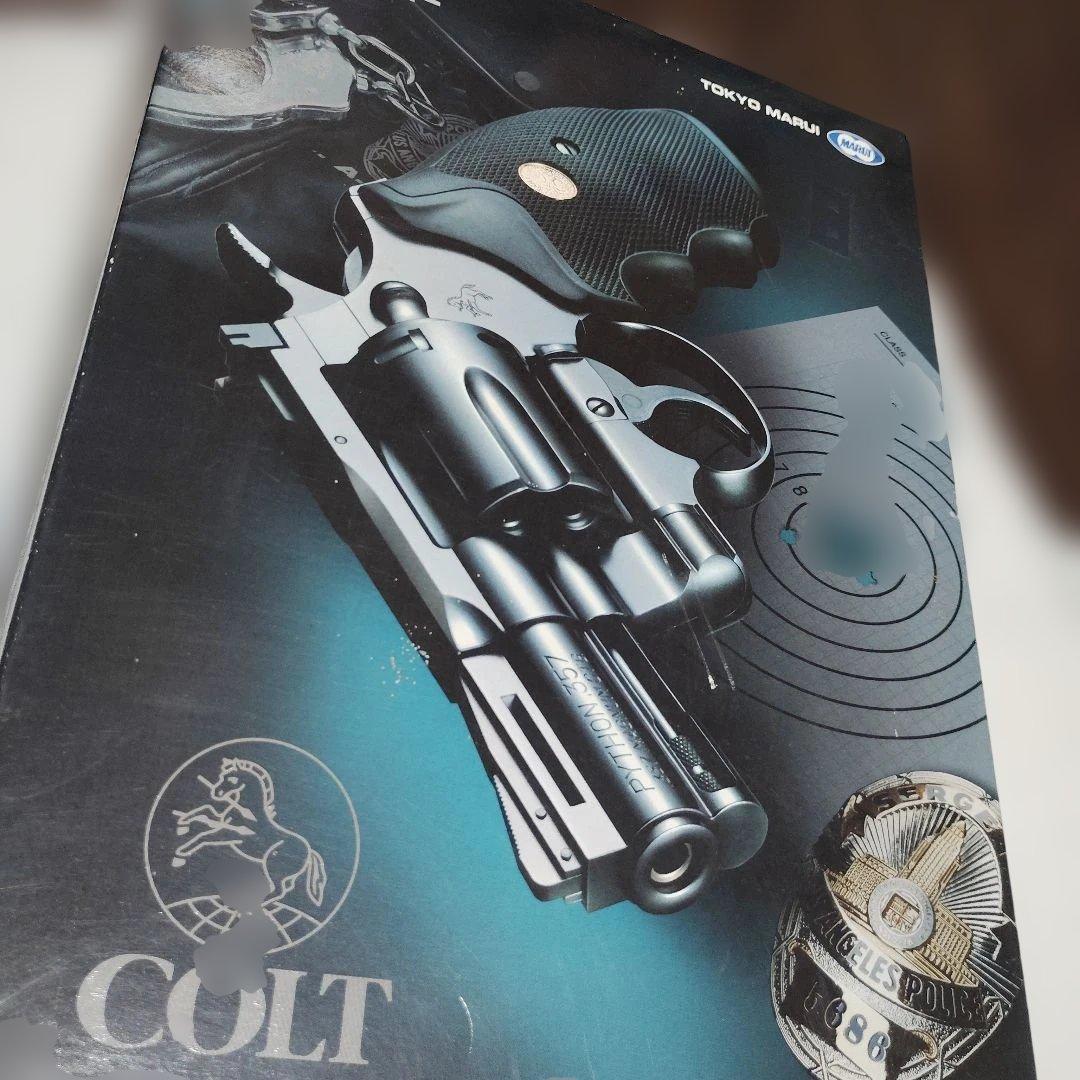 東京マルイ コルトパイソン357mag 2.5インチモデルガン　ASGK認証