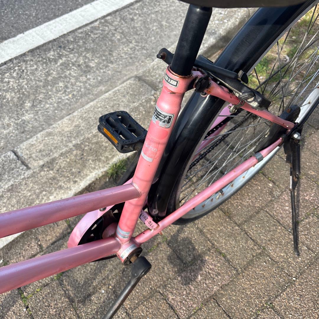 直接の引き渡しのみ　27インチ　ピンク