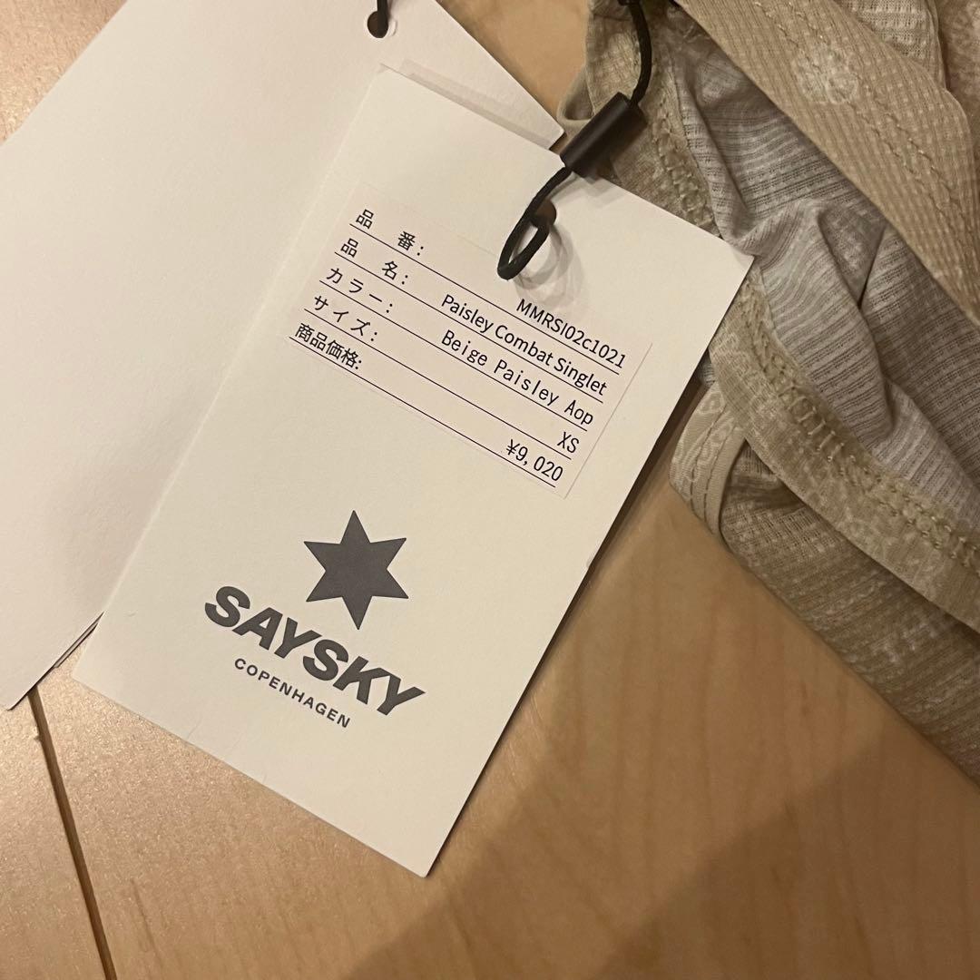 saysky ペイズリー シングレット