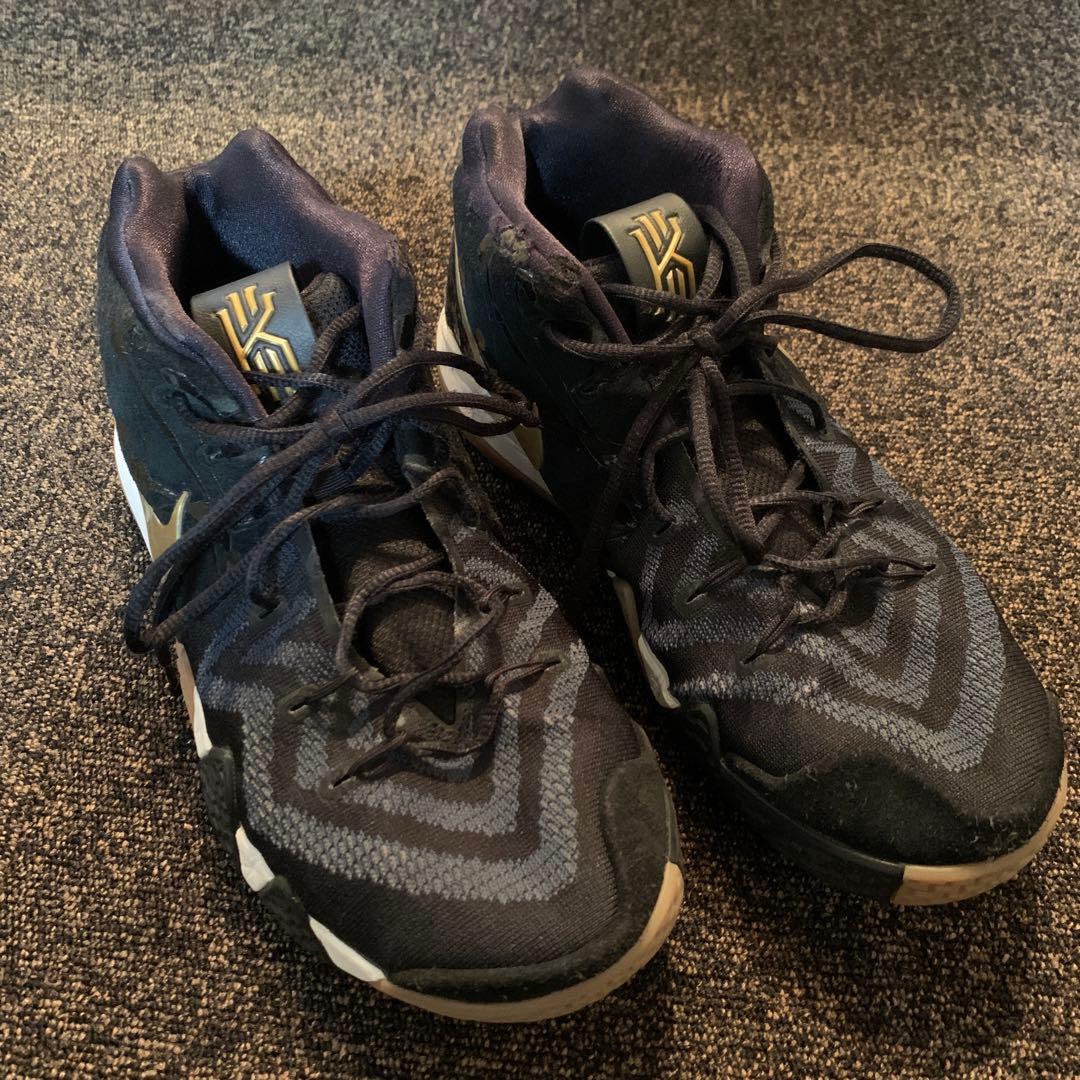 NIKE KYRIE4 BLUE/GOLD 28cm／US10