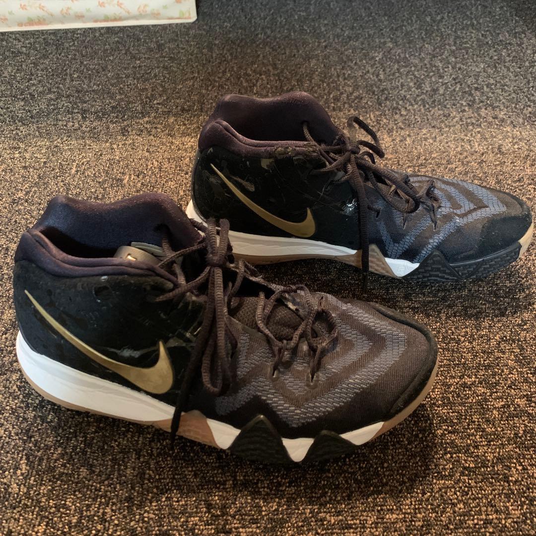 NIKE KYRIE4 BLUE/GOLD 28cm／US10