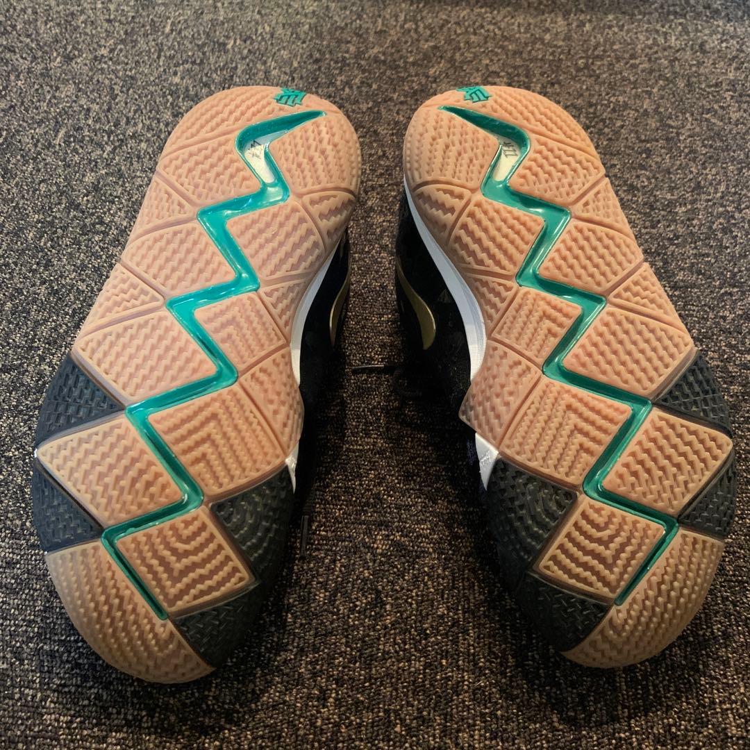 NIKE KYRIE4 BLUE/GOLD 28cm／US10