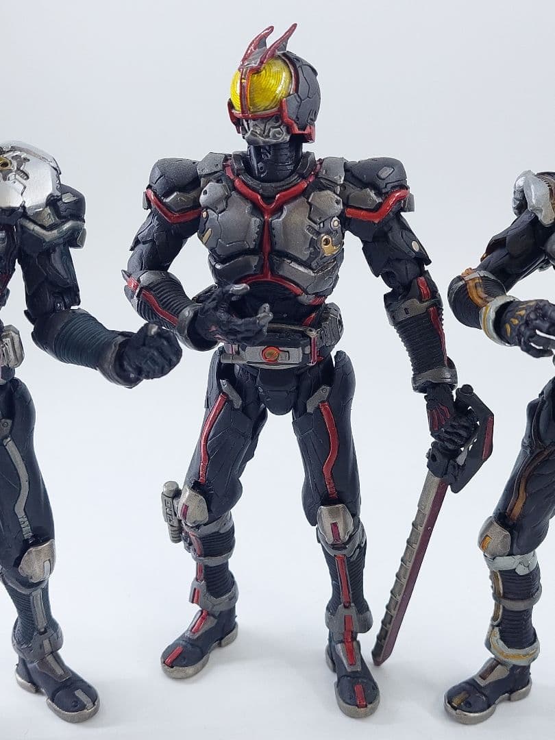 S.I.C. 仮面ライダーファイズ フィギュア 3体セット まとめ売り
