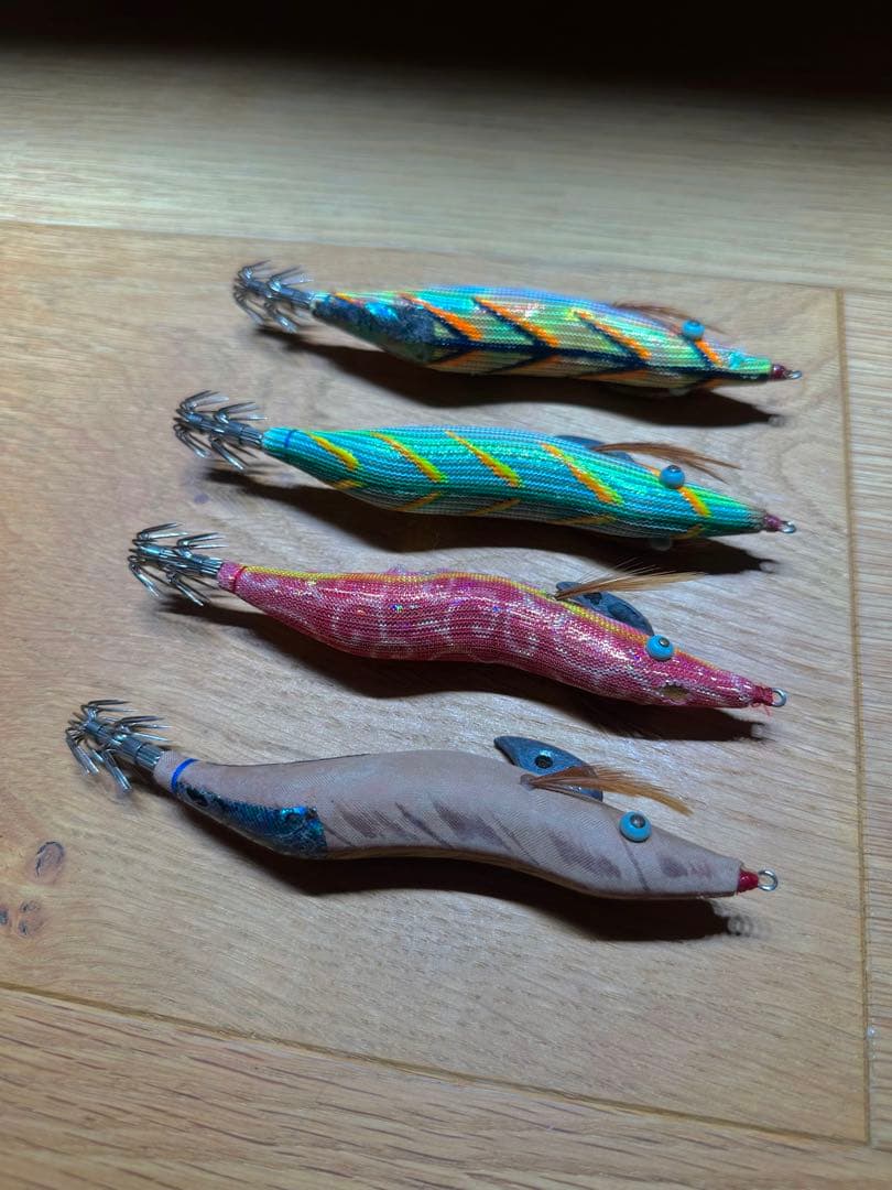 餌木猿 枯茶 他 4点セット 3.5号