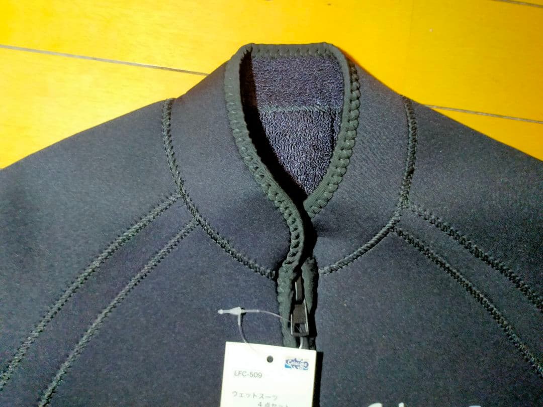 【エクセル】Celacanz ウェットスーツ4点セット LFC-509 XL