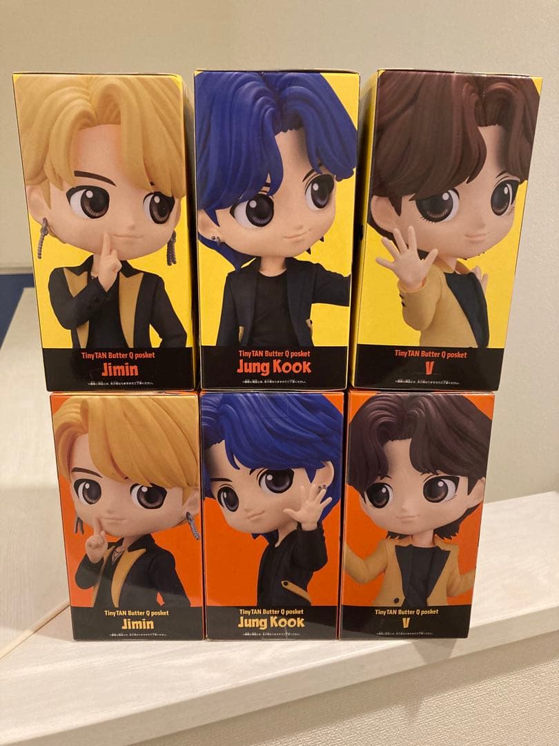 TinyTAN Butter Qposket BTS フィギュア