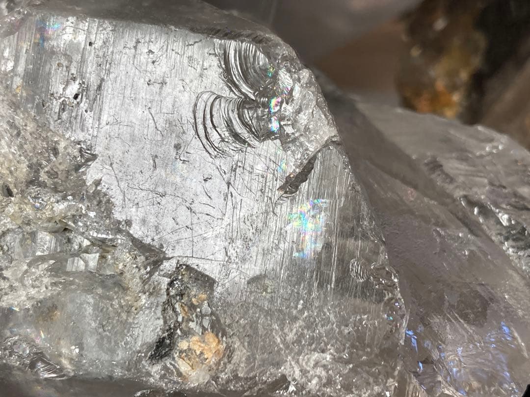ヒマラヤ水晶 原石 大型結晶 虹入り 天然石 パワーストーン